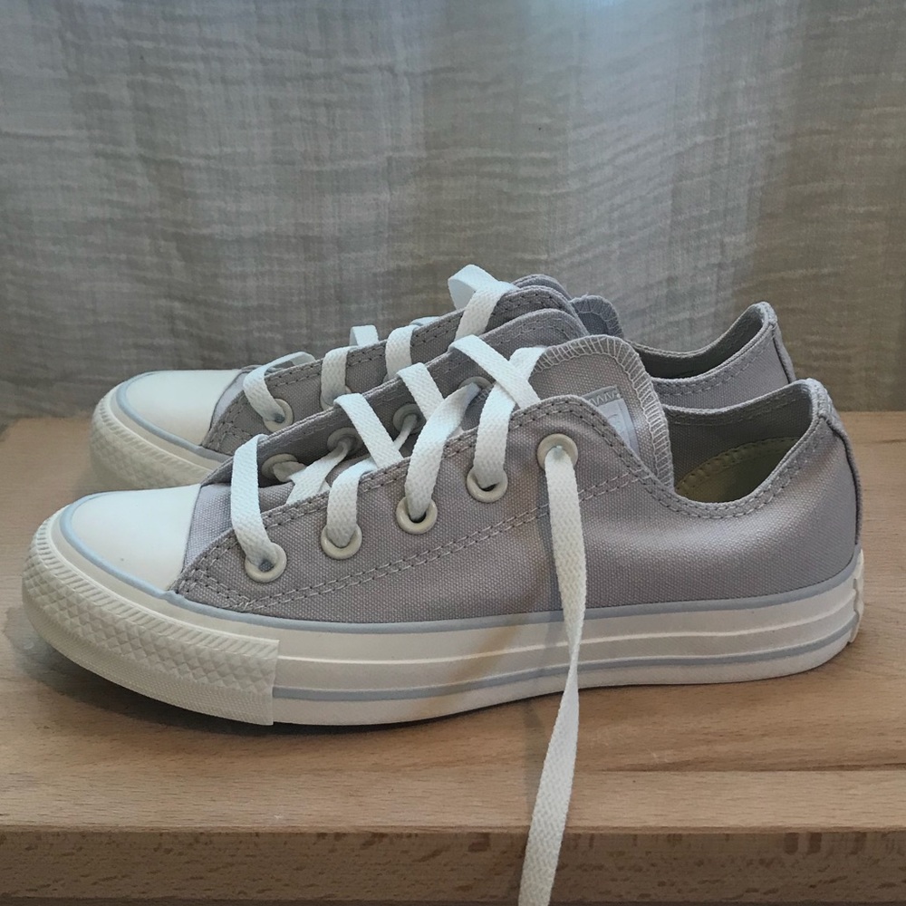NEW Converse low top light blue all stars - Picture 1 of 5